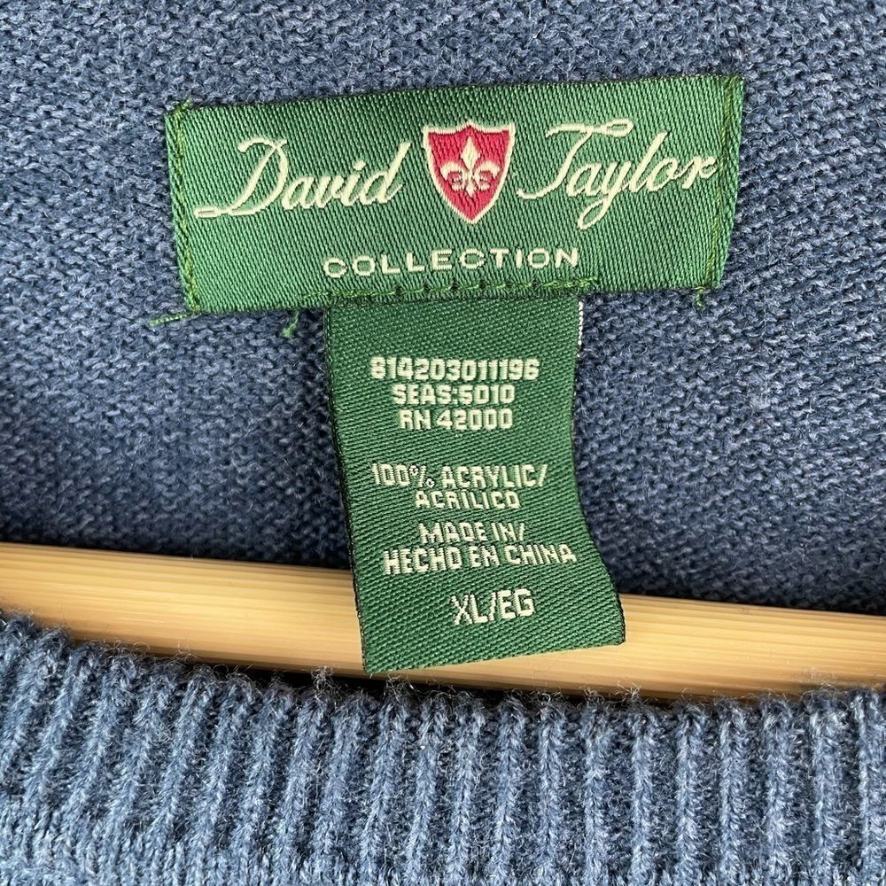 David Taylor Collection Sweater Size XL EUC - Picture 3 of 6